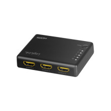 Logilink HDMI skirstytuvas 1x4-Port, 4K / 30Hz, schlank, schw. Logilink HDMI skirstytuvas 1x4-Port, 4K / 30Hz, schlank, schw.