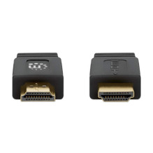 MANHATTAN plokščias HDMI kabelis su Ethernet kanalu 4K@60HZ 10m MANHATTAN plokščias HDMI kabelis su Ethernet kanalu 4K@60HZ 10m