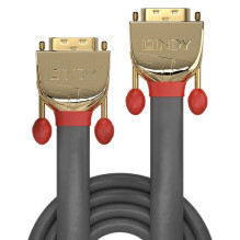 LINDY DVI-D Dual Link Kabel Gold Line 15m LINDY DVI-D Dual Link Kabel Gold Line 15m