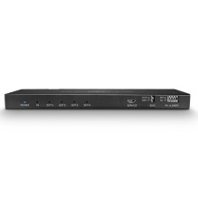 LINDY 4 Port HDMI 2.0 18G Skirstuvas su Audio