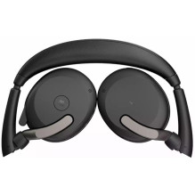 Jabra Evolve2 65 Flex MS stereo USB ausinės, juodos, USB-C Jabra Evolve2 65 Flex MS stereo USB ausinės, juodos, USB-C