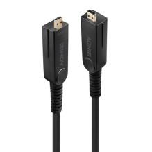 LINDY HDMI Fiber Optic Hybrid Micro-HDMI 18G Kabel 50m LINDY HDMI Fiber Optic Hybrid Micro-HDMI 18G Kabel 50m