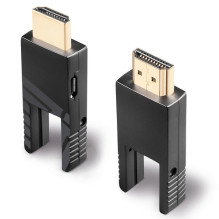 LINDY HDMI Fiber Optic Hybrid Micro-HDMI 18G Kabel 50m LINDY HDMI Fiber Optic Hybrid Micro-HDMI 18G Kabel 50m
