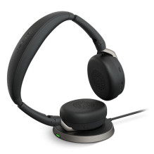 Jabra Ausinės Evolve2 65 Flex USB-A MS stereo WLC kabeliai