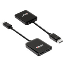Club3D Multi Streaming Transport Hub 1xDP- 2xHDMI Polybeutel Club3D Multi Streaming Transport Hub 1xDP- 2xHDMI Polybeutel