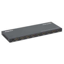 MANHATTAN 4K60Hz 8-Port HDMI-Splitter mit Downscaling MANHATTAN 4K60Hz 8-Port HDMI-Splitter mit Downscaling