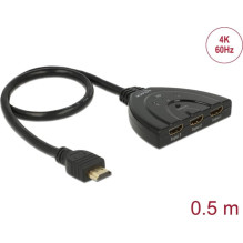 DELOCK HDMI jungiklis 3...