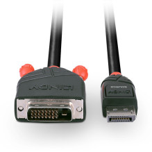 LINDY DisplayPort į DVI kabelis 5m LINDY DisplayPort į DVI kabelis 5m