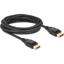 DELOCK Displayport Kabel DP - DP St / St 5.00m Black DELOCK Displayport Kabel DP - DP St / St 5.00m Black