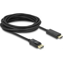 DELOCK DisplayPort cable DP to HDMI M / M 5.00m Black