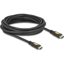 DELOCK HDMI Kabel Ethernet A - A St / St 5.00m 4K Gold DELOCK HDMI Kabel Ethernet A - A St / St 5.00m 4K Gold