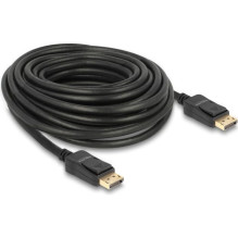 DELOCK Kabel DP 1.2 – DP St / St 10.0m Juoda 4K 60Hz DELOCK Kabel DP 1.2 – DP St / St 10.0m Juoda 4K 60Hz