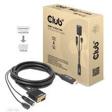 Club3D Cable HDMI+Micro-USB Socket VGA+3.5mm 2m St / Bu retail Club3D Cable HDMI+Micro-USB Socket VGA+3.5mm 2m St / Bu retail
