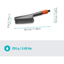 Gardena Cleansystem Grundausstattung mit Handbürste S soft (Gray / orange, incl. 10 Seifenstäbchen, Reinigungsspritze, C Gardena Cleansystem Grundausstattung mit Handbürste S soft (Gray / orange, incl. 10 Seifenstäbchen, Reinigungsspritze, C