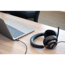 Kensington Headset H2000 PROVC USB-A / USB-C Black