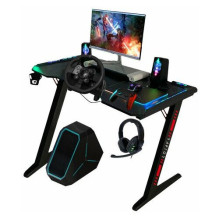 Raptor Gaming-Tisch GT100 120x60cm RGB juoda