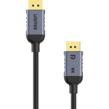 UNITEK C1628GY01-5M DisplayPort cable Black, Grey UNITEK C1628GY01-5M DisplayPort cable Black, Grey
