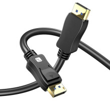 Techly „Displayport“ kabelis 2.1 M / M 5m