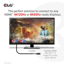 Club3D Kabel MiniDP 1.4 HDMI 1,8m 8K60Hz St / St retail Club3D Kabel MiniDP 1.4 HDMI 1,8m 8K60Hz St / St retail