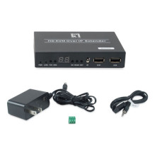 LevelOne HDMI über IP PoE Receiver USB-A 150m sw LevelOne HDMI über IP PoE Receiver USB-A 150m sw