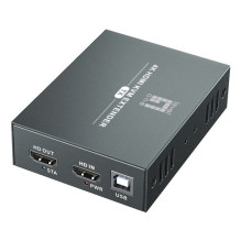 LevelOne HDMI plėtinio rinkinys Cat5 / 6 4K / 60Hz 100m Juoda