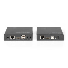 DIGITUS HDMI HDBaseT 2.0 KVM Extender Set, 100 m DIGITUS HDMI HDBaseT 2.0 KVM Extender Set, 100 m
