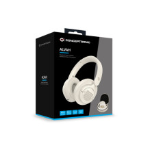 CONCEPTRONIC Stereo ausinės su WLS funkcija BT5.4 / Mikrofonas / ANC / Dėklas 25Std ws CONCEPTRONIC Stereo ausinės su WLS funkcija BT5.4 / Mikrofonas / ANC / Dėklas 25Std ws