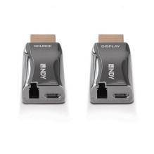 Lindy LINDY 300m HDMI 4K60 Fiber Optic AV Signal Transmission System Dongle Extender Lindy LINDY 300m HDMI 4K60 Fiber Optic AV Signal Transmission System Dongle Extender