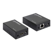 MANHATTAN Extender,HDMI 1080p,Up To 50 m,Cat5e,Black,Retail