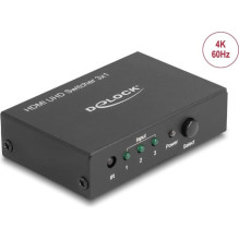 Delock HDMI UHD Switch 3 x HDMI in 1 x HDMI out 4K Delock HDMI UHD Switch 3 x HDMI in 1 x HDMI out 4K