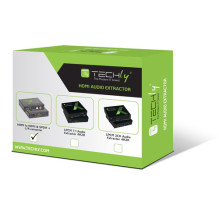 Techly HDMI Audio-Extractor auf Toslink und RCA Techly HDMI Audio-Extractor auf Toslink und RCA