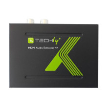 Techly HDMI Audio-Extractor auf Toslink und RCA Techly HDMI Audio-Extractor auf Toslink und RCA