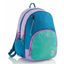 Miquelrius Triple Oslo Recycled Backpack 27l 3 Compartments Purple