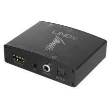 LINDY Audio Extractor HDMI mit Bypass 4K optical und coaxial LINDY Audio Extractor HDMI mit Bypass 4K optical und coaxial