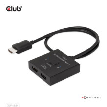 Club3D HDMI Switch 2-in-1 bidirectional 8K60Hz / 4K120Hz UHD retail
