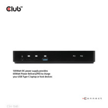 NB ACC DOCKING STATION / USB-C 120W CSV-1585 CLUB3D