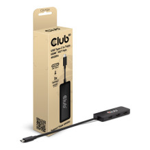 Club3D MST-Hub USB 3.2 Type C 3x HDMI 4K60Hz St / Bu mažmeninė prekyba Club3D MST-Hub USB 3.2 Type C 3x HDMI 4K60Hz St / Bu mažmeninė prekyba