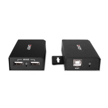 LINDY 100m 2 Port USB 2.0 Cat.6 plėstuvas