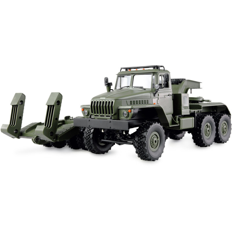 Amewi Ural B36 Militär LKW 6WD mit Tieflader 1:16 RTR grün