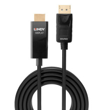 LINDY Displayport ir HDMI adapteris su HDR aktyv 5m LINDY Displayport ir HDMI adapteris su HDR aktyv 5m
