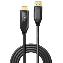 LINDY DisplayPort ir HDMI 8K60 Adapterkabel aktyv 1m