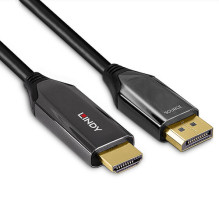 LINDY DisplayPort ir HDMI 8K60 Adapterkabel aktyv 1m