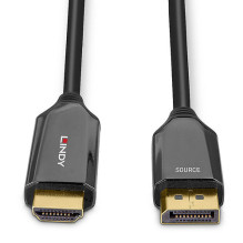 Lindy Aktyvus adapteris DisplayPort HDMI 8K60 (juodas, 2 metrai)