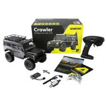Amewi RC Crawler Mini-D90 AMXRock 4WD 1:16 RTR pilka Amewi RC Crawler Mini-D90 AMXRock 4WD 1:16 RTR pilka