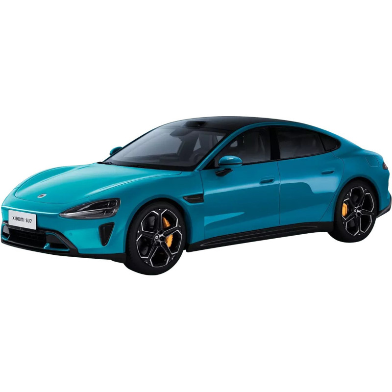 Xiaomi SU7 1 / 18 Die-cast Model Car Aqua Blue , Xiaomi