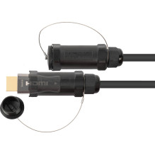 Python AOC Hybrid HDMI" 2.0b Kabel, stahlarmiert, 15m