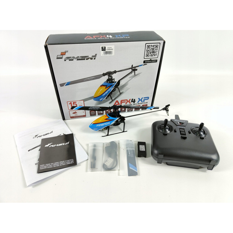 Amewi RC Helicopter AFX4 Li-Po Battery 350mAh blau / 14+