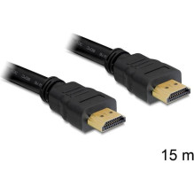 Delock Kabel High Speed HDMI mit Ethernet, HDMI A Stecker HDMI A Stecker 15 m Delock Kabel High Speed HDMI mit Ethernet, HDMI A Stecker HDMI A Stecker 15 m