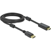 Kabelis Delock DELOCK Aktives DisplayPort 1.2 zu HDMI Kabel 4K 60Hz 3m