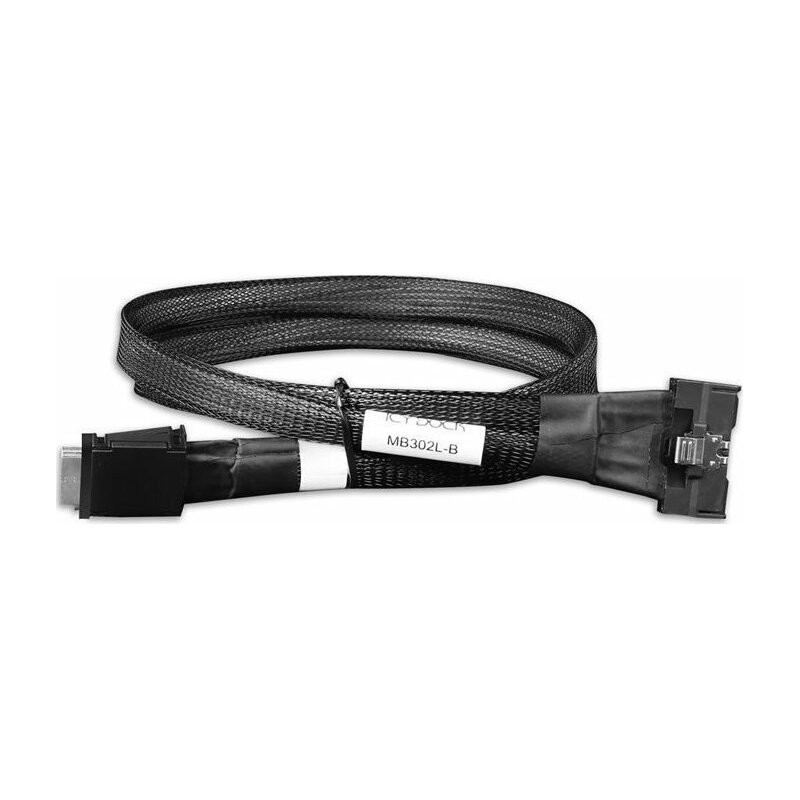 IcyDock Kabel MCIO 8i SFF-TA-1016 į 2x SlimSAS 4i 0,5Meter